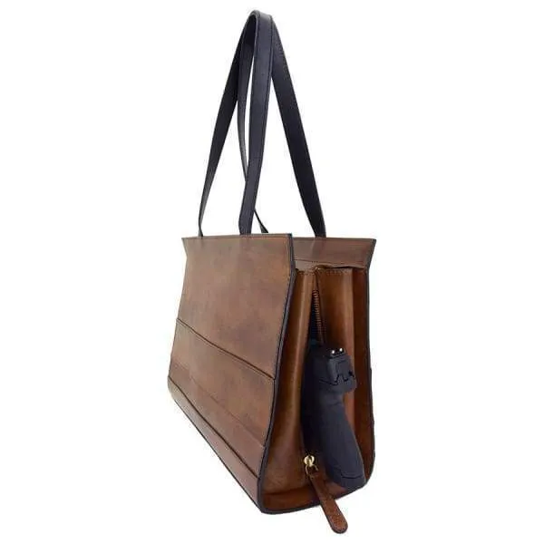 Apollo Classic Structured Leather Handbag