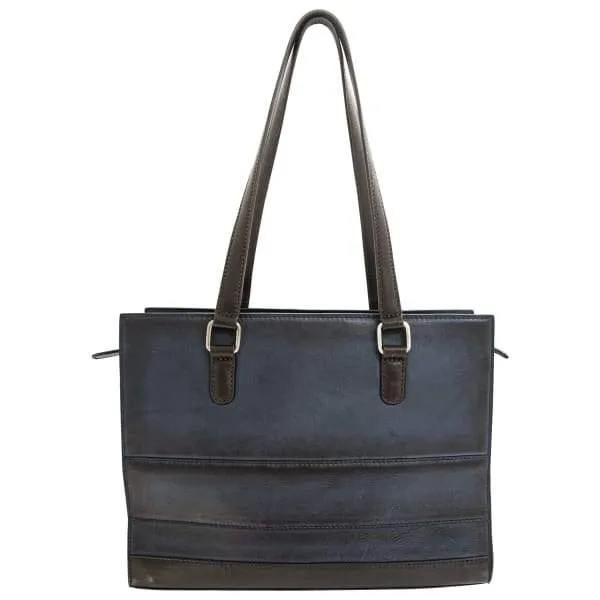 Apollo Classic Structured Leather Handbag