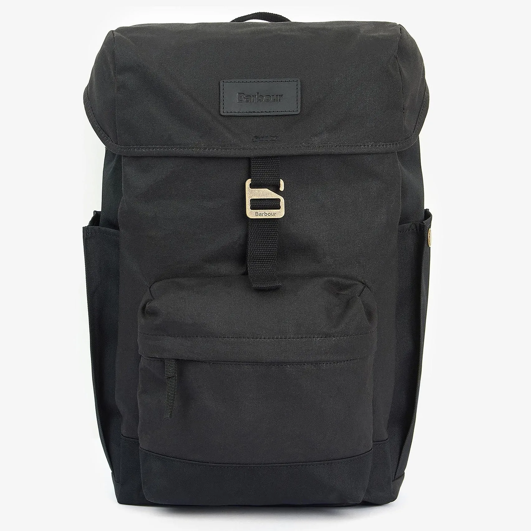 Barbour Essential Wax Backpack in Black