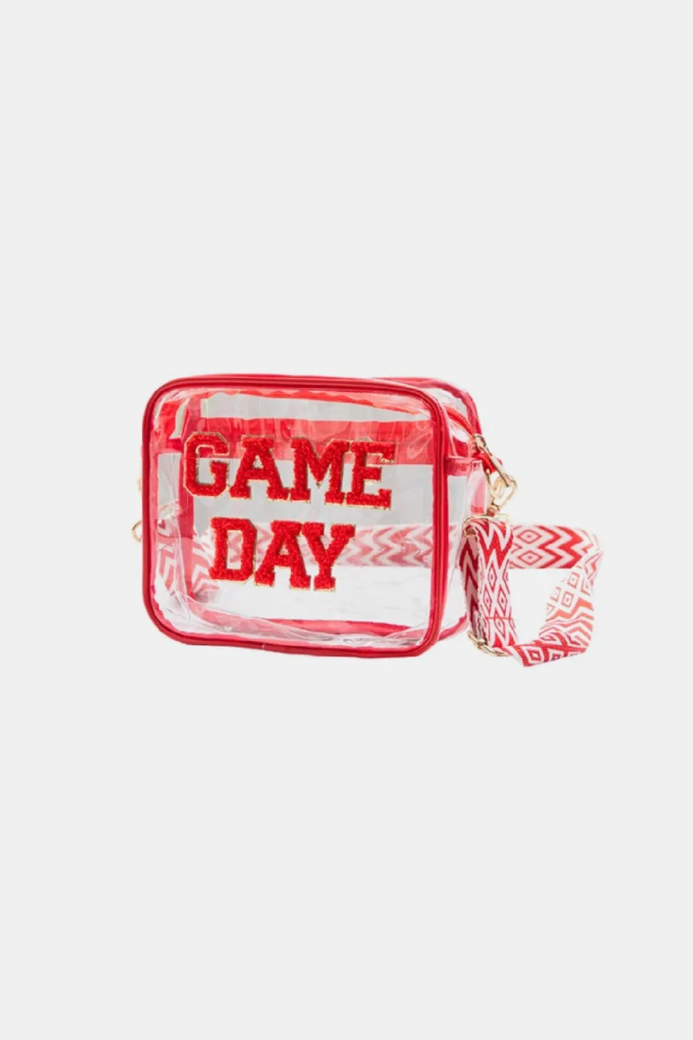 Bohemian GAME DAY Stadium Approved Transparent Crossbody Bag