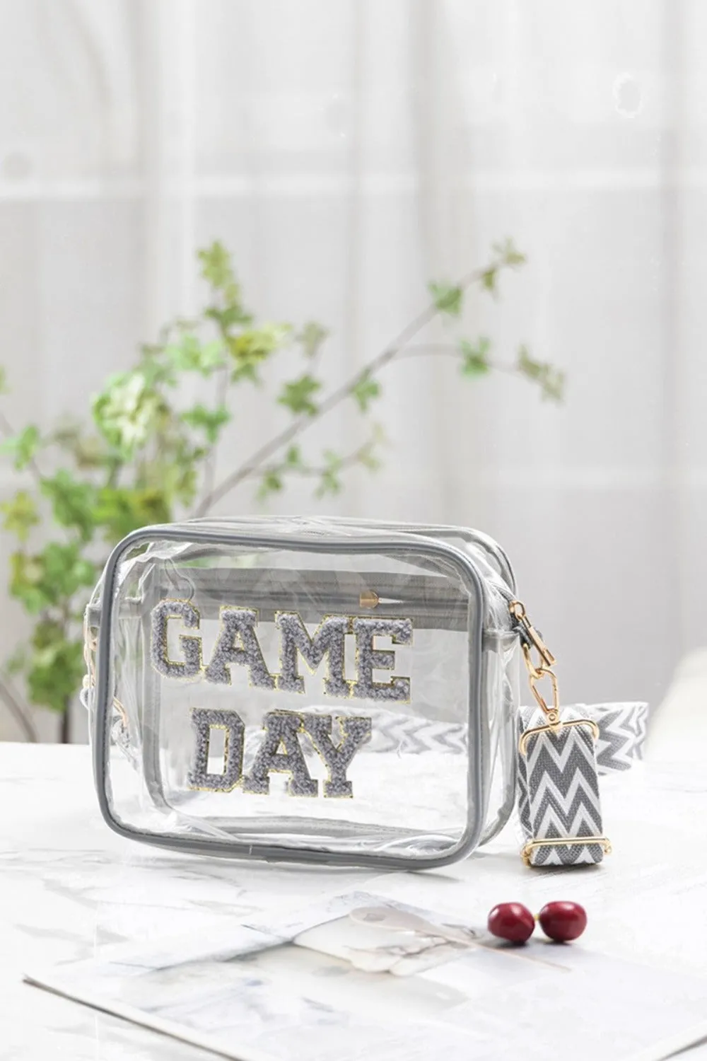 Bohemian GAME DAY Stadium Approved Transparent Crossbody Bag