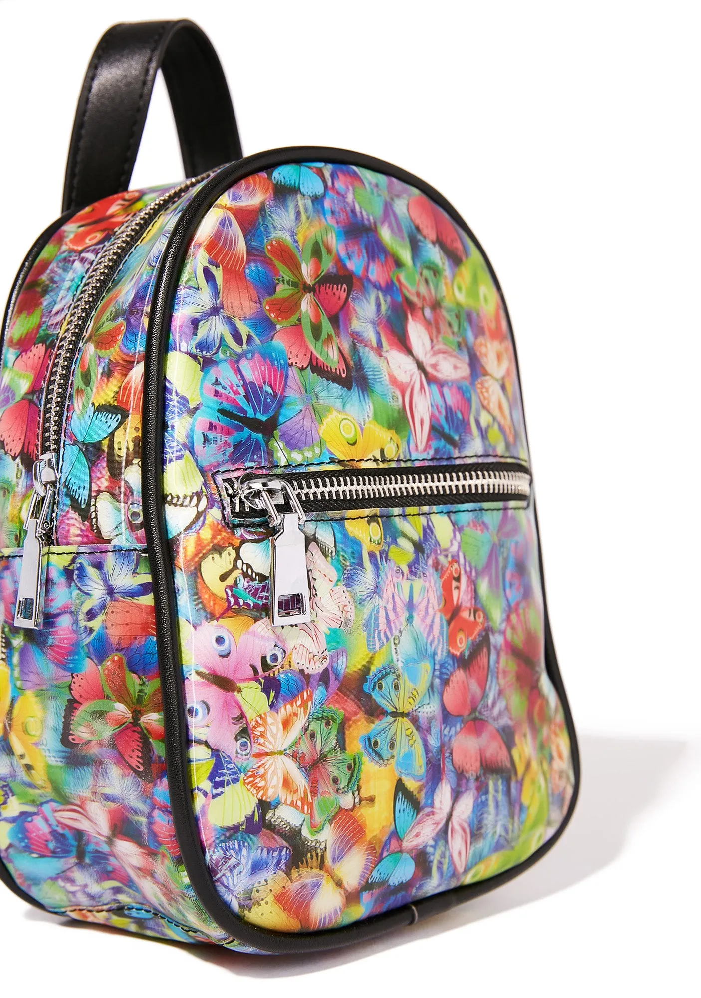 Butterflyz Holographic Mini Backpack