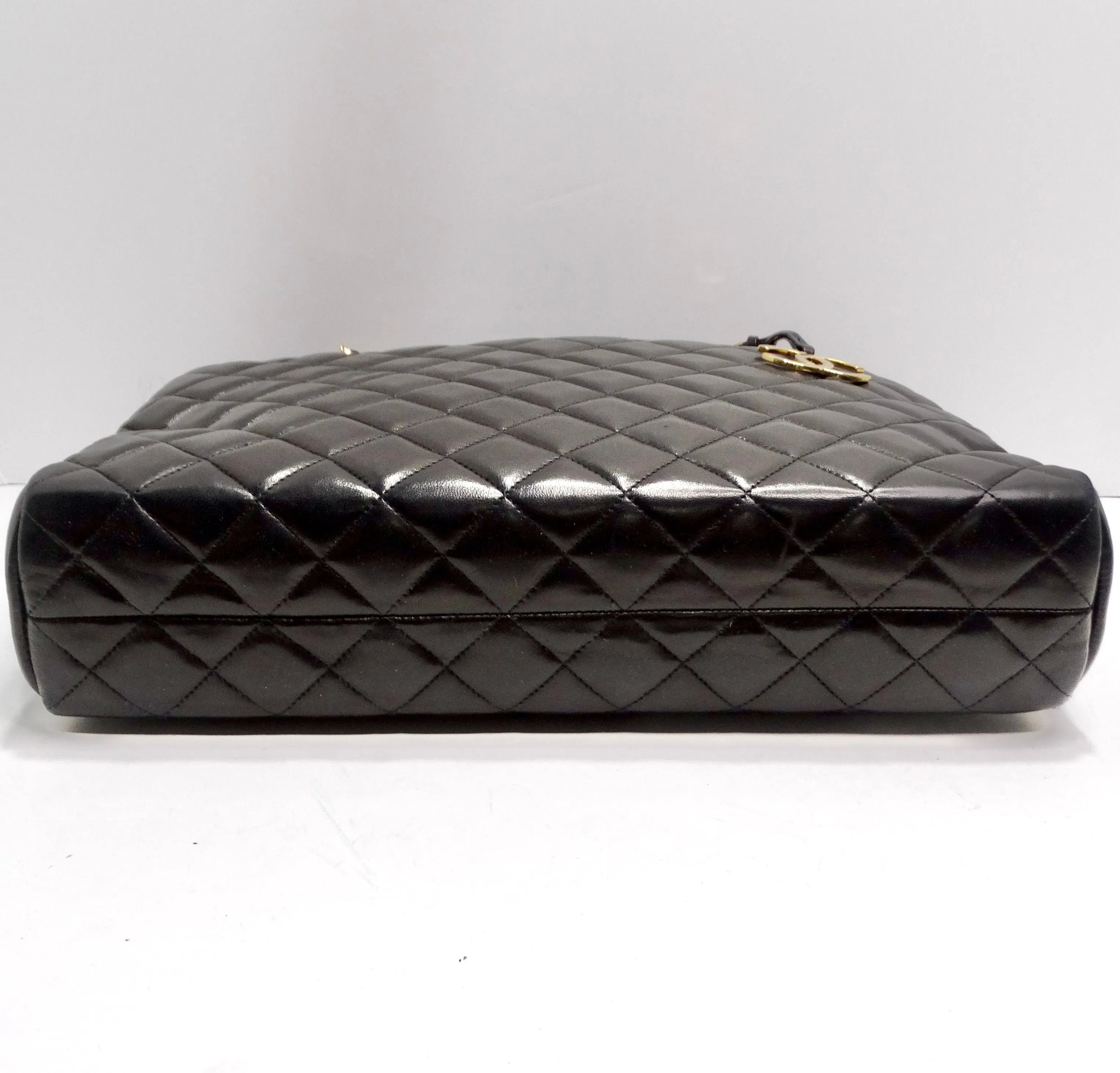 Chanel 1980s Black Quilted Lambskin Camera Bag