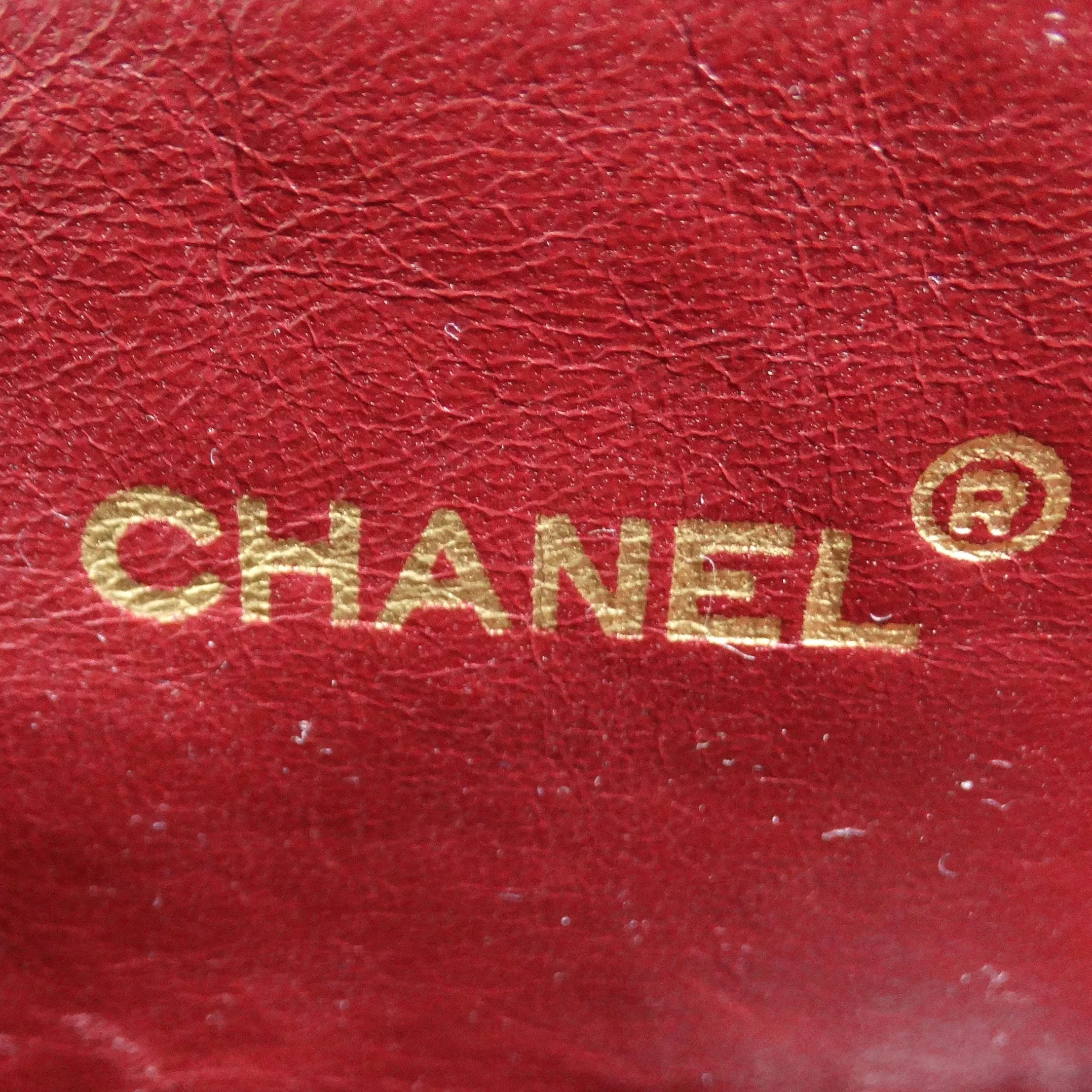 Chanel 1980s Black Quilted Lambskin Camera Bag