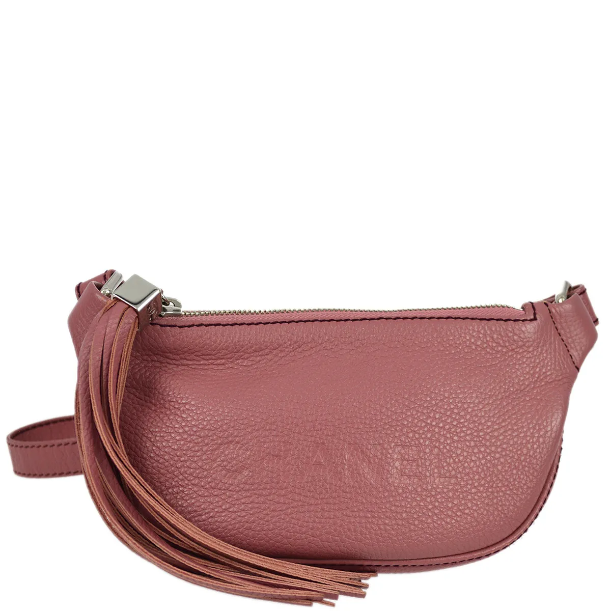 Chanel 2003-2004 Pink Fringe Shoulder Bag