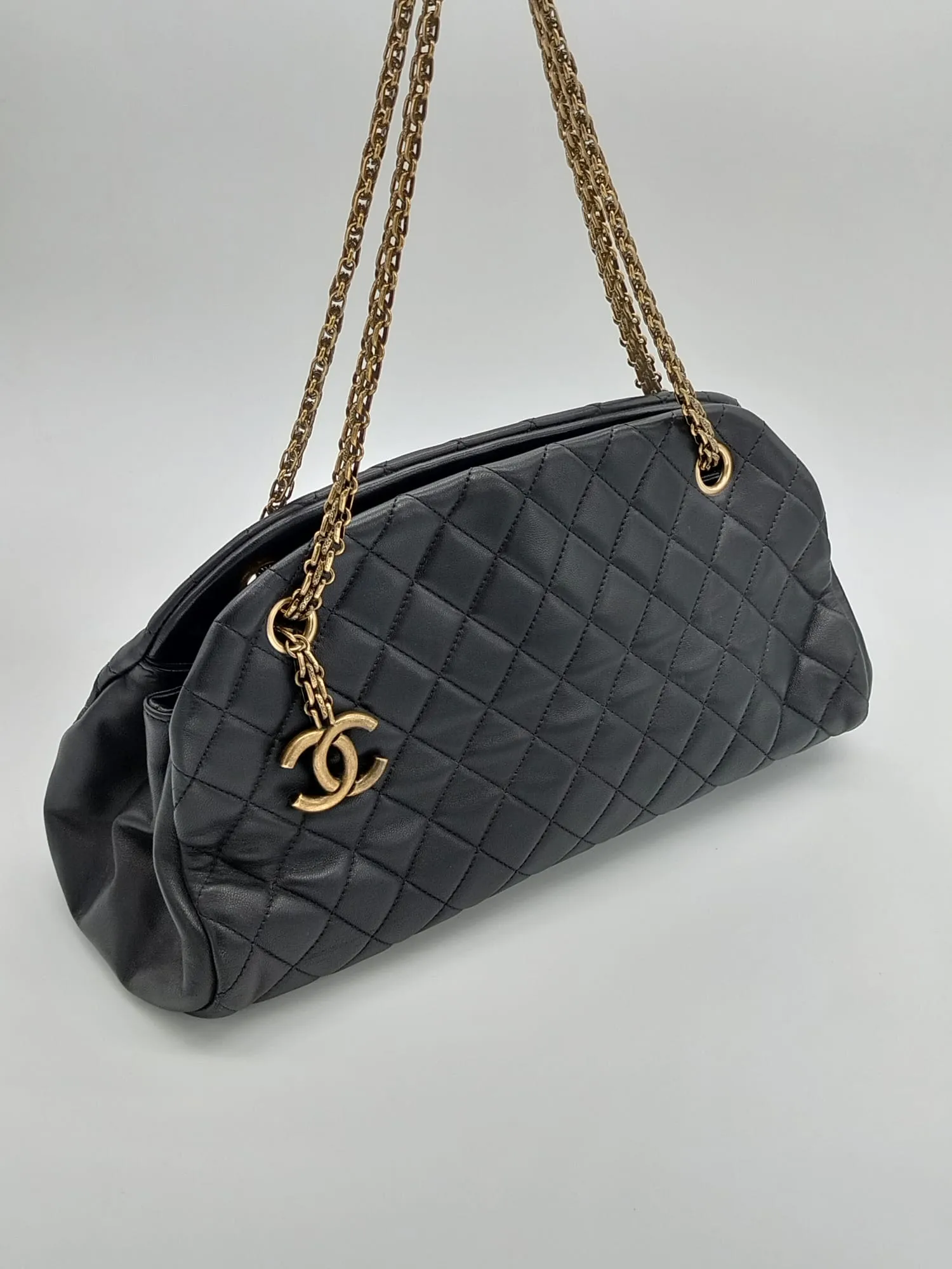 CHANEL Chanel Quilted Rita Shopping Tote