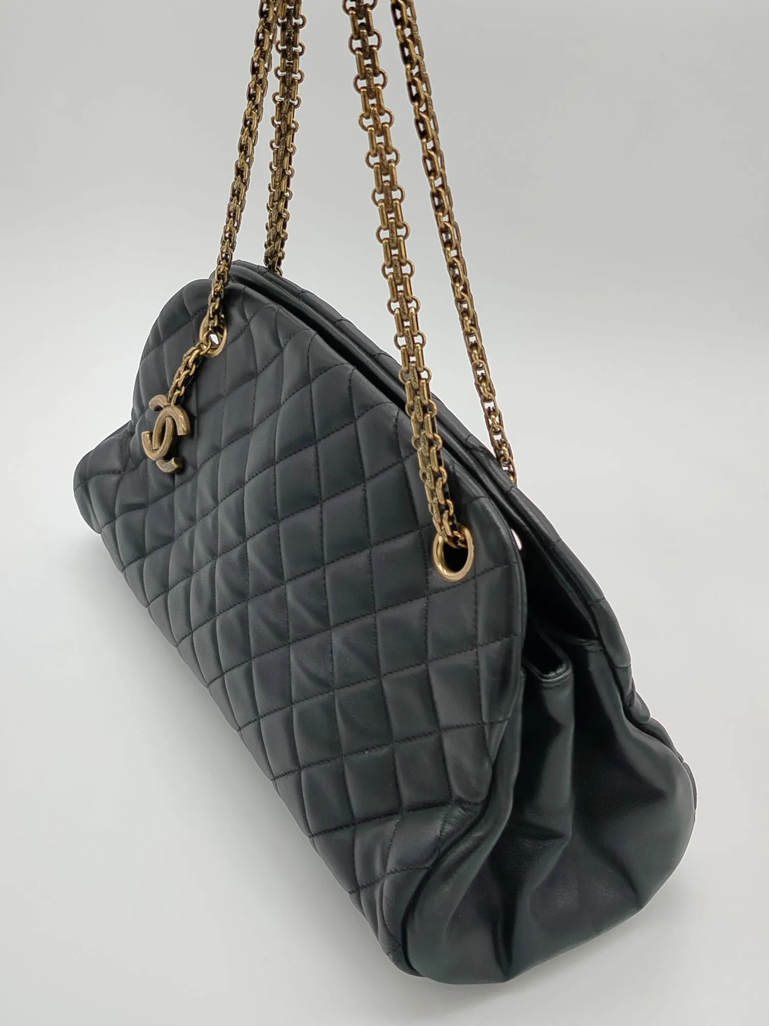 CHANEL Chanel Quilted Rita Shopping Tote