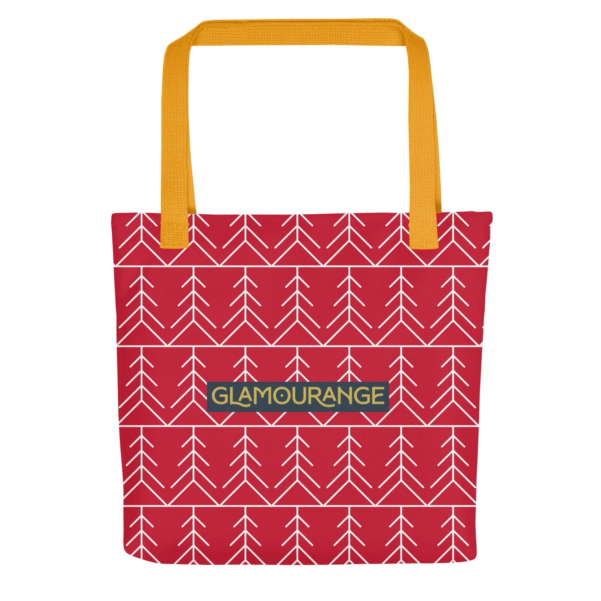 Christmas Tote Bag - Fir Tree (Glamourange Festive Pattern Christmas Tote Bags)