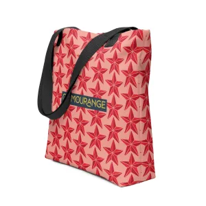 Christmas Tote Bag - Tree Star (Glamourange Festive Pattern Christmas Tote Bags)