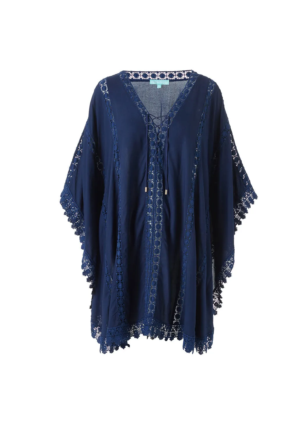 Cindy Navy Short Kaftan