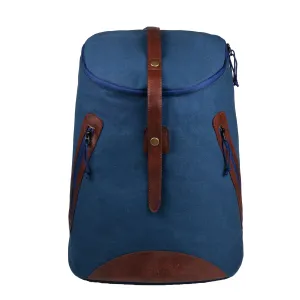 Cobalt 27L Navy Canvas Backpack