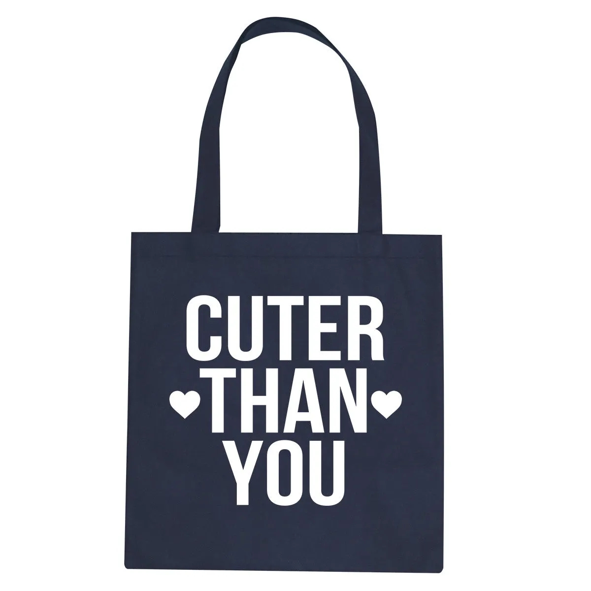 Cuter Than You Heart Tote Bag