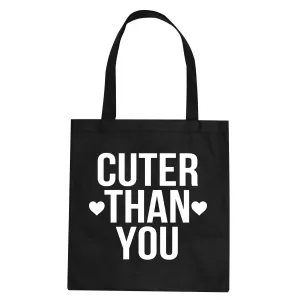 Cuter Than You Heart Tote Bag