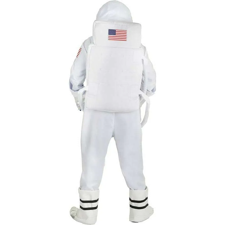 Deluxe White Astronaut Suit Unisex Adult Costume