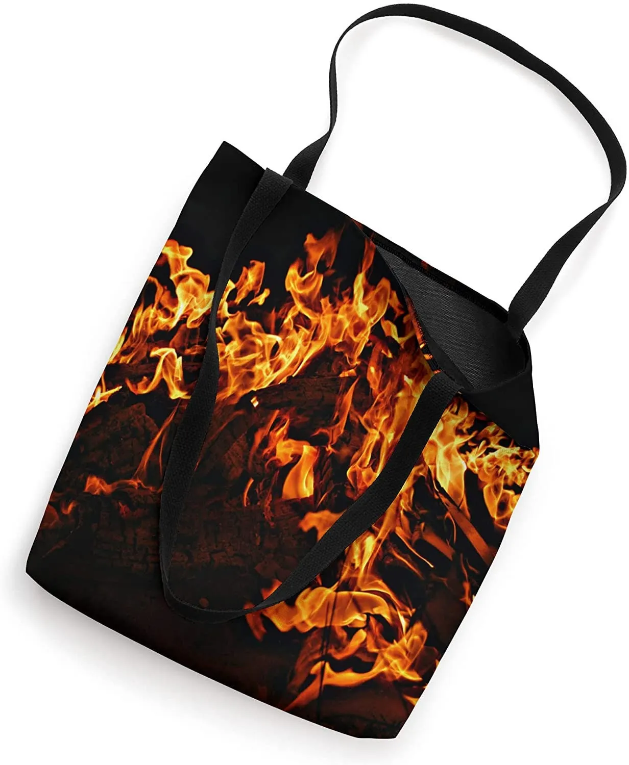 FlamesFire Tote Bag,Gift for Christmas,Thanksgiving/Birthday/Anniversary/Holiday/Cute Valentine/Graduation/Halloween/Housewarming/Graduation