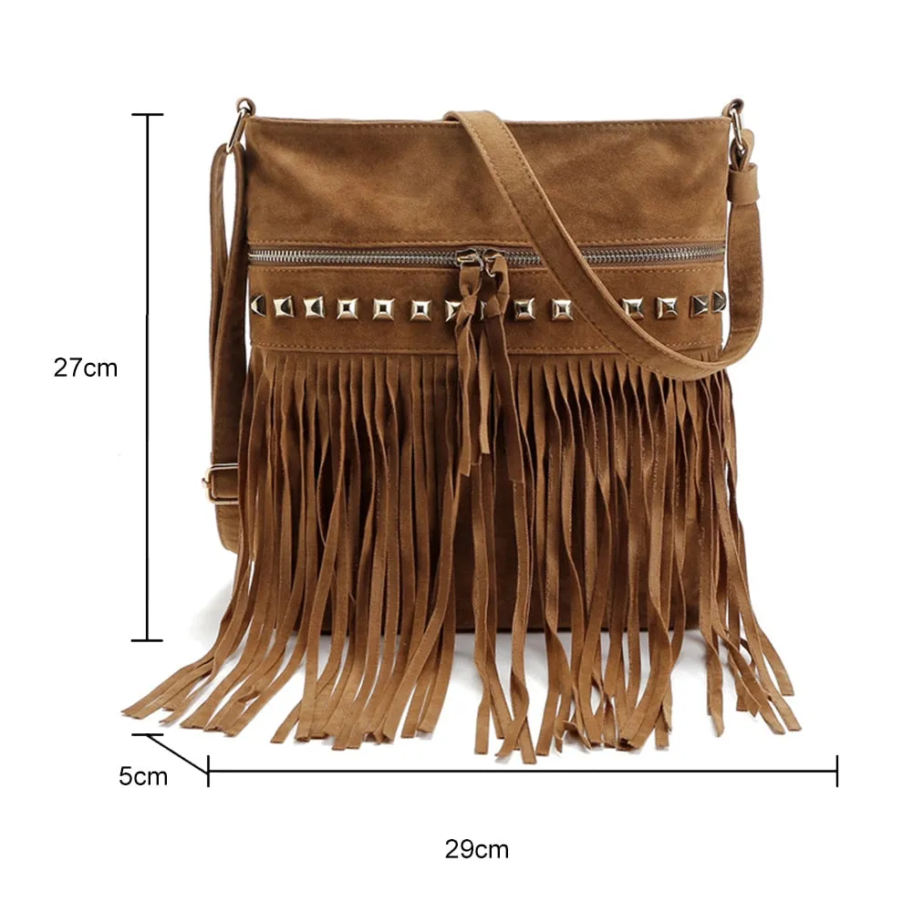 Funki Buys | Bags | Handbags | Women's Boho Hippy Fringe Bag