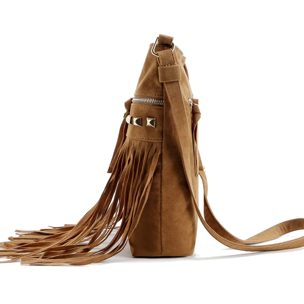 Funki Buys | Bags | Handbags | Women's Boho Hippy Fringe Bag