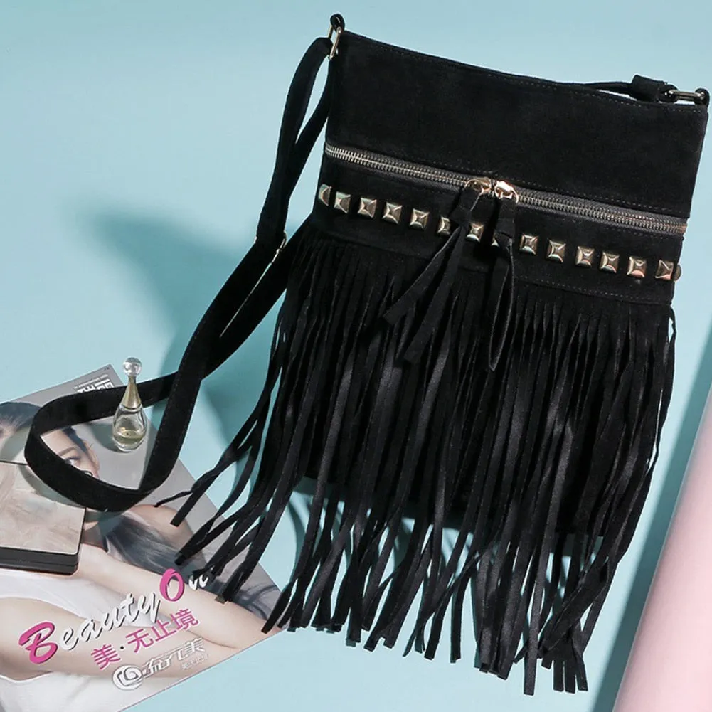 Funki Buys | Bags | Handbags | Women's Boho Hippy Fringe Bag