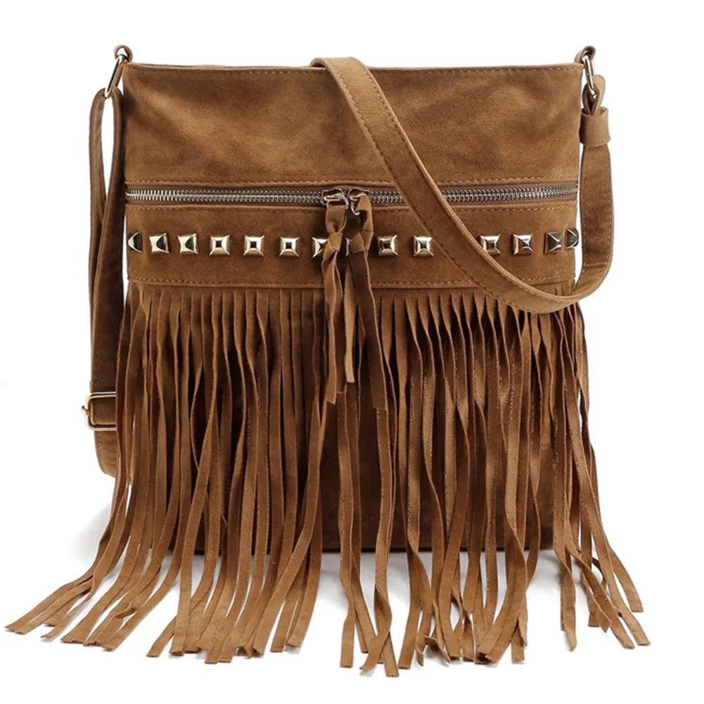 Funki Buys | Bags | Handbags | Women's Boho Hippy Fringe Bag