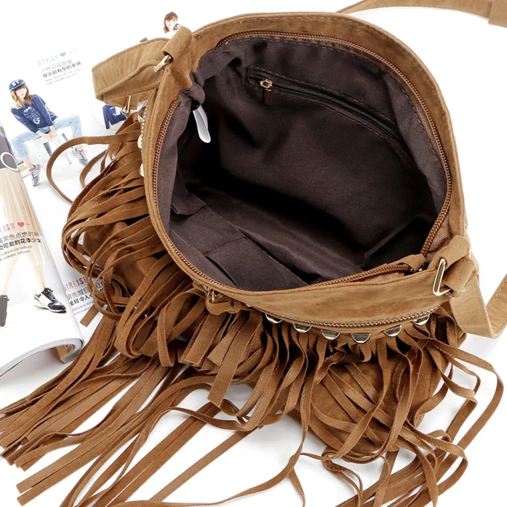 Funki Buys | Bags | Handbags | Women's Boho Hippy Fringe Bag