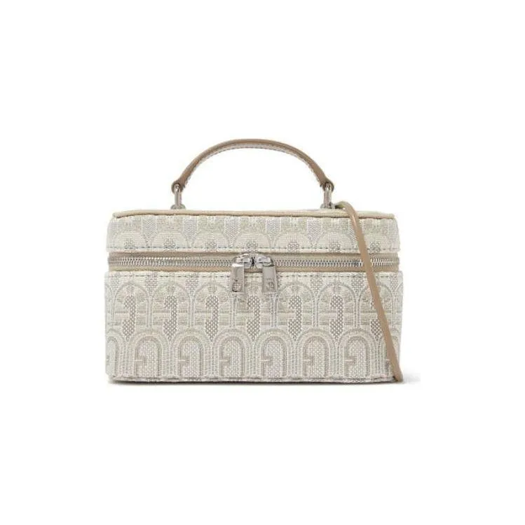 Furla Opportunity Mini Crossbody Vanity Case - Beige