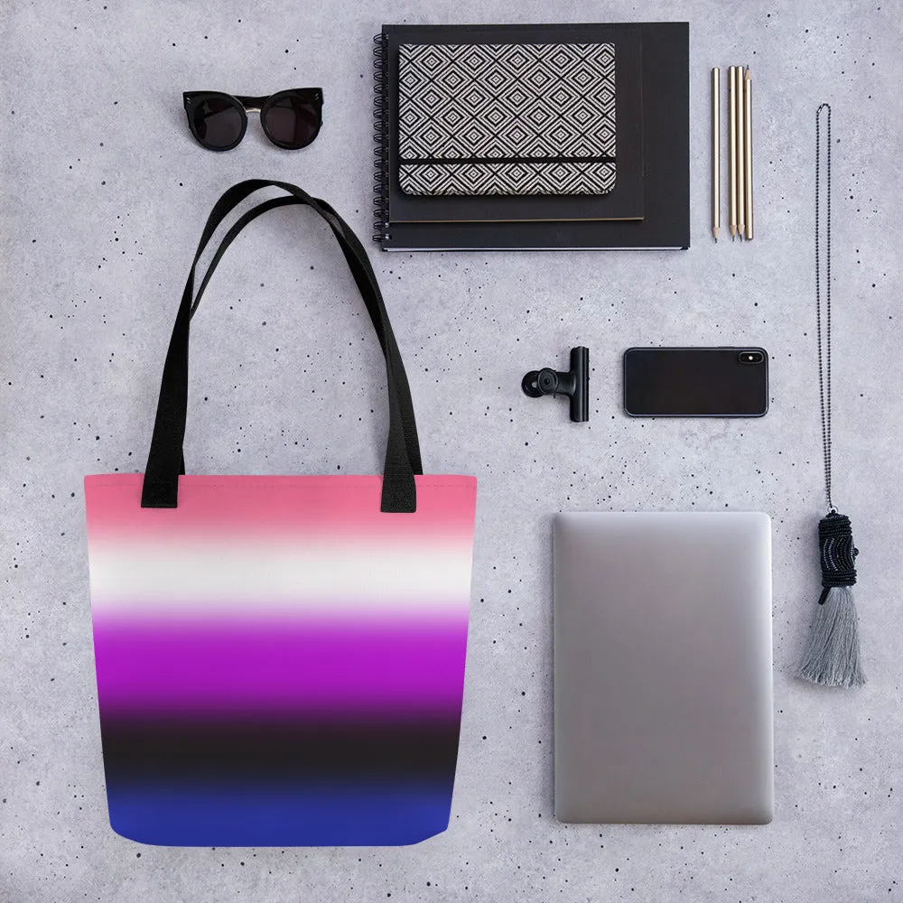 Genderfluid Pride Tote Bag - Ombre