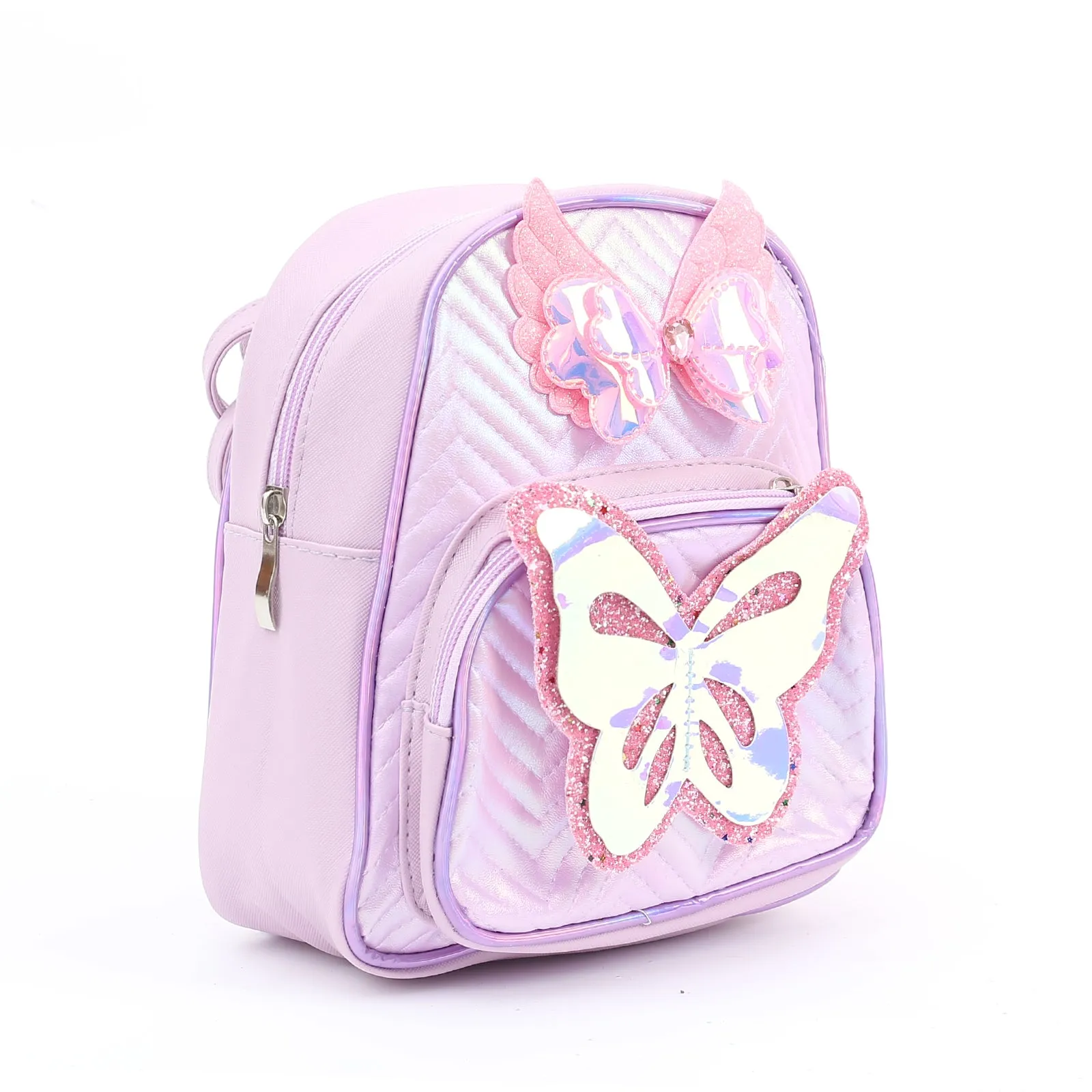 Glittery Butterfly Mini Backpack.