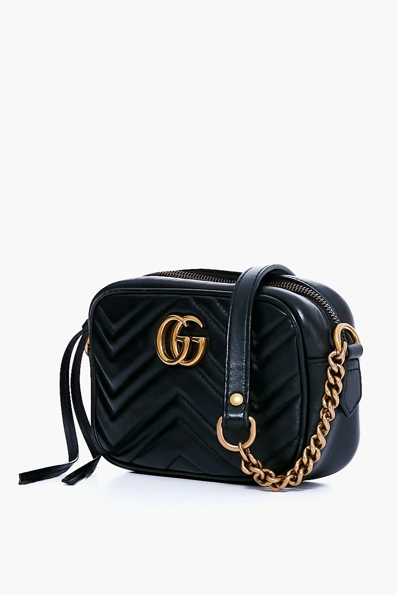 Gucci Black Mini Marmont Crossbody