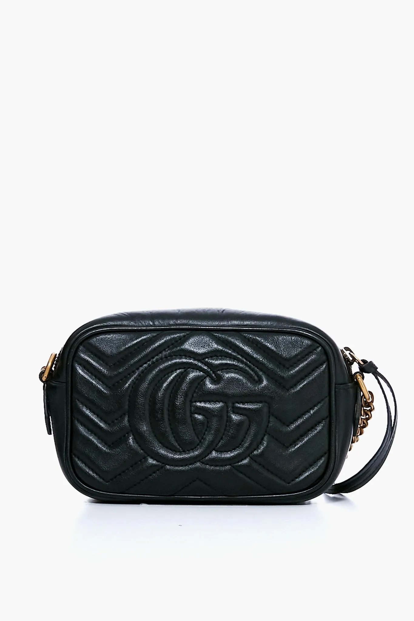 Gucci Black Mini Marmont Crossbody