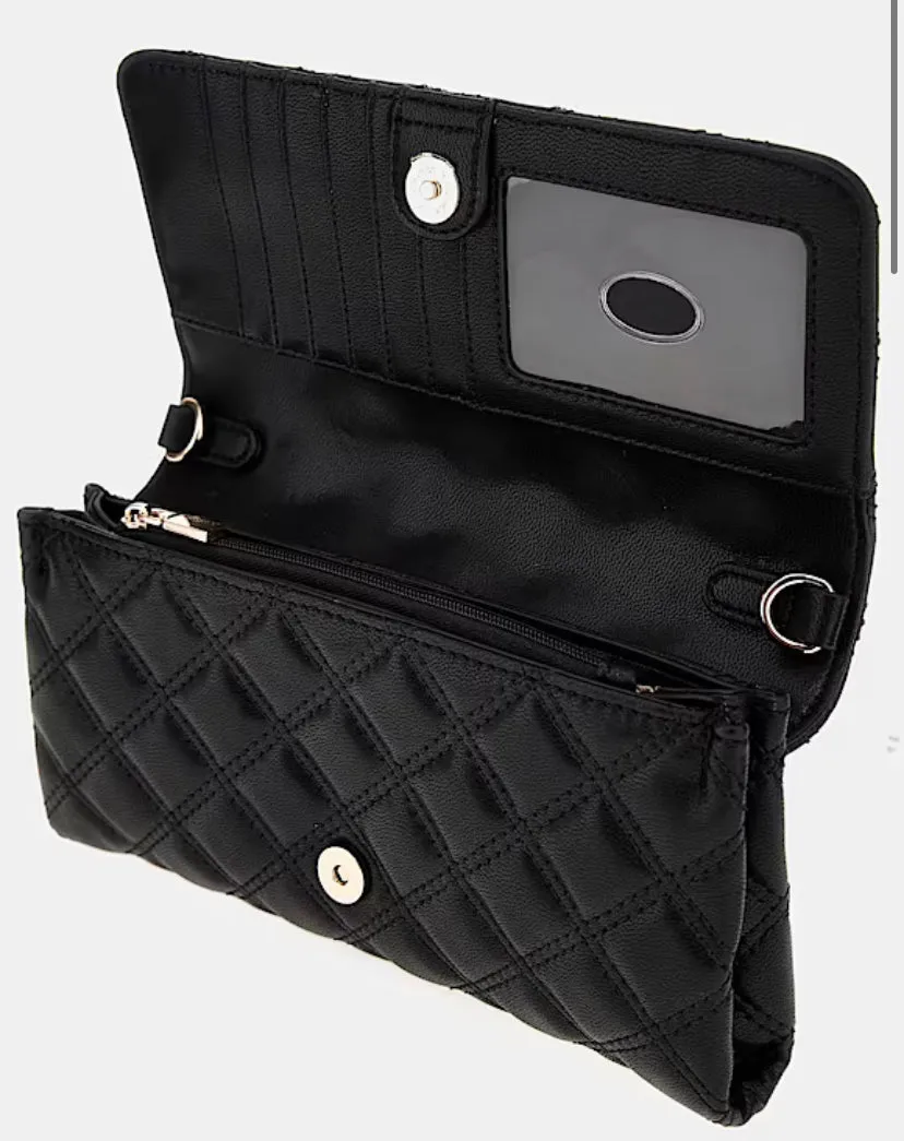 Guess Giully Quilted Mini Crossbody