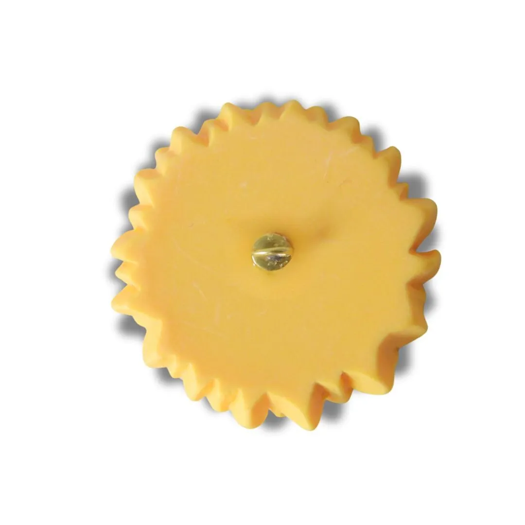 Large sunflower button (40 mm)