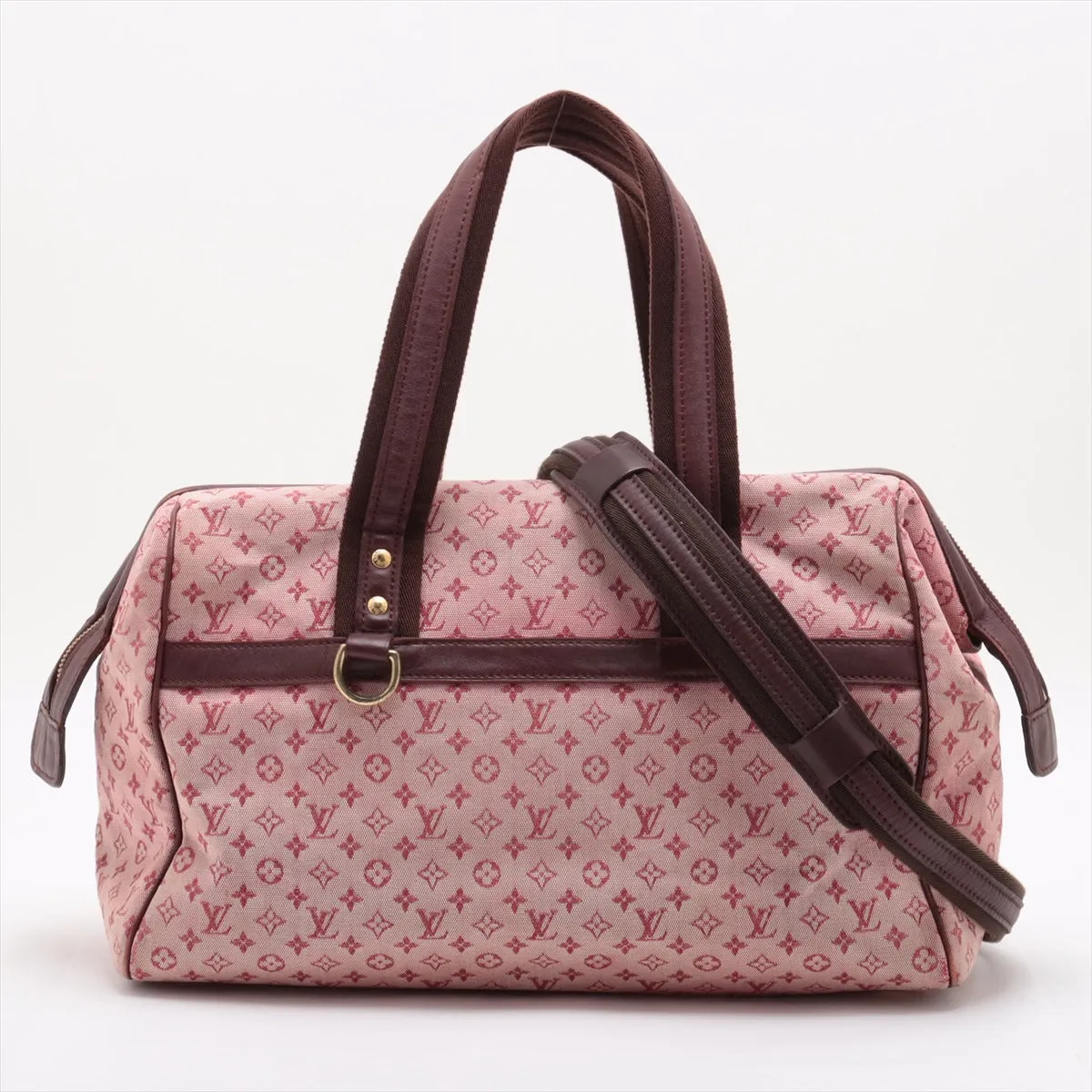 Louis Vuitton Monogram Mini Lin Josephine GM Red x Burgundy