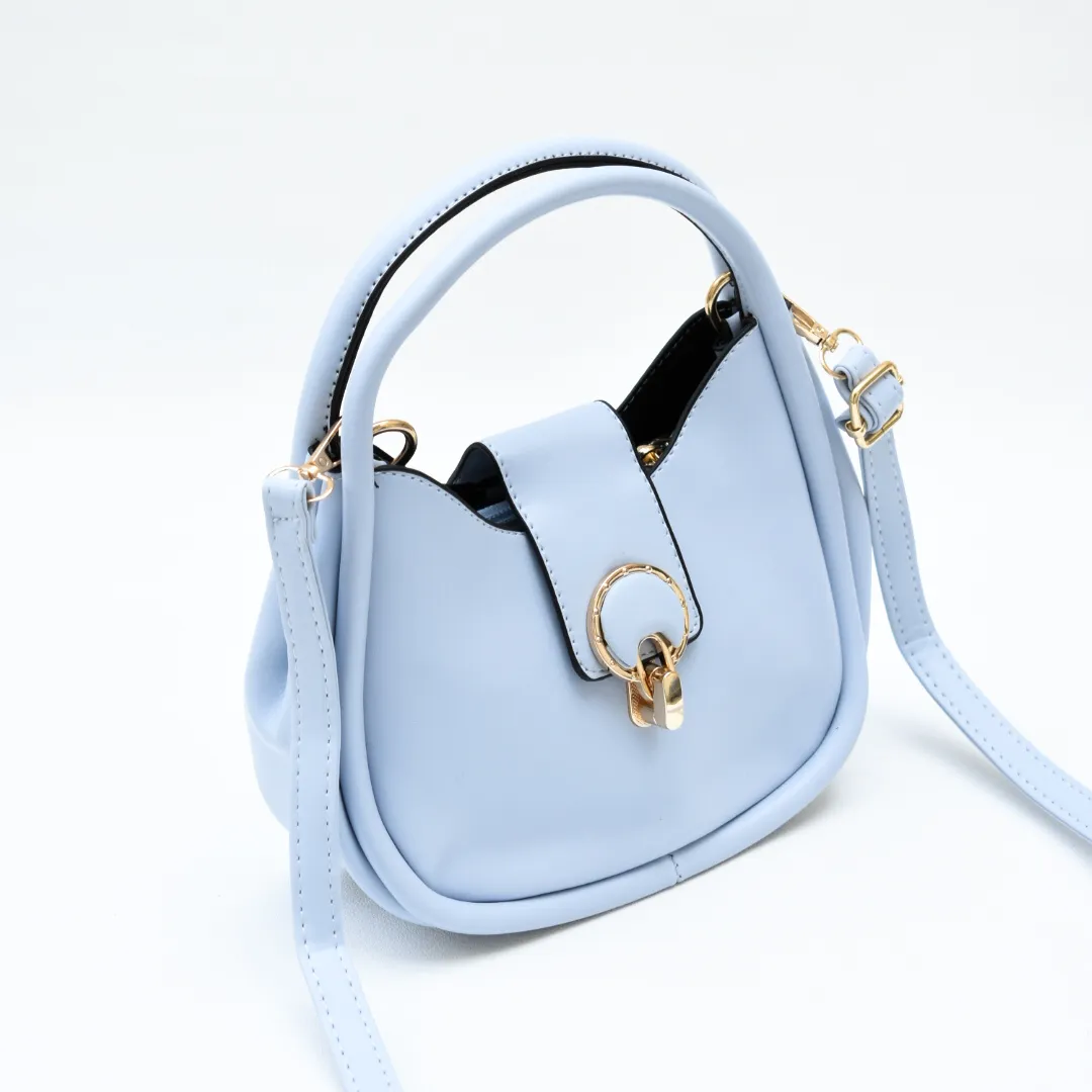 Luxe Arc Bag Blue