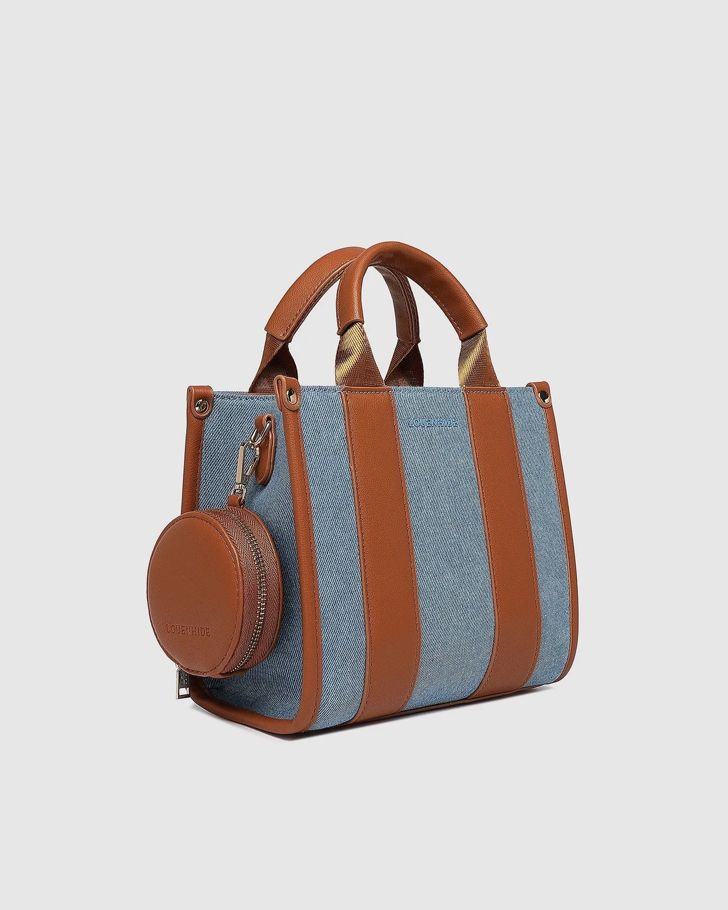 MANHATTAN MINI TOTE BAG LIGHT DENIM