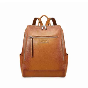 Medium Genuine Leather Women Backpack