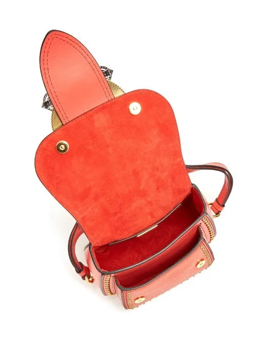 Miu Miu Coral Dalia Embellished Bag