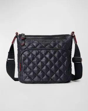 MScout Deluxe Quilted Crossbody Bag