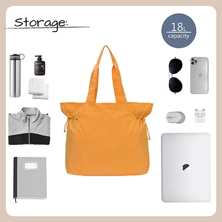 Orange NGIL Shopper Tote Bag