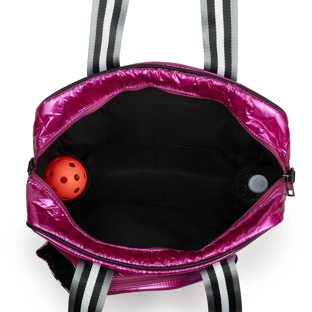 Pickleball Sport Bag - Pink (sleeve holds 2 paddles)