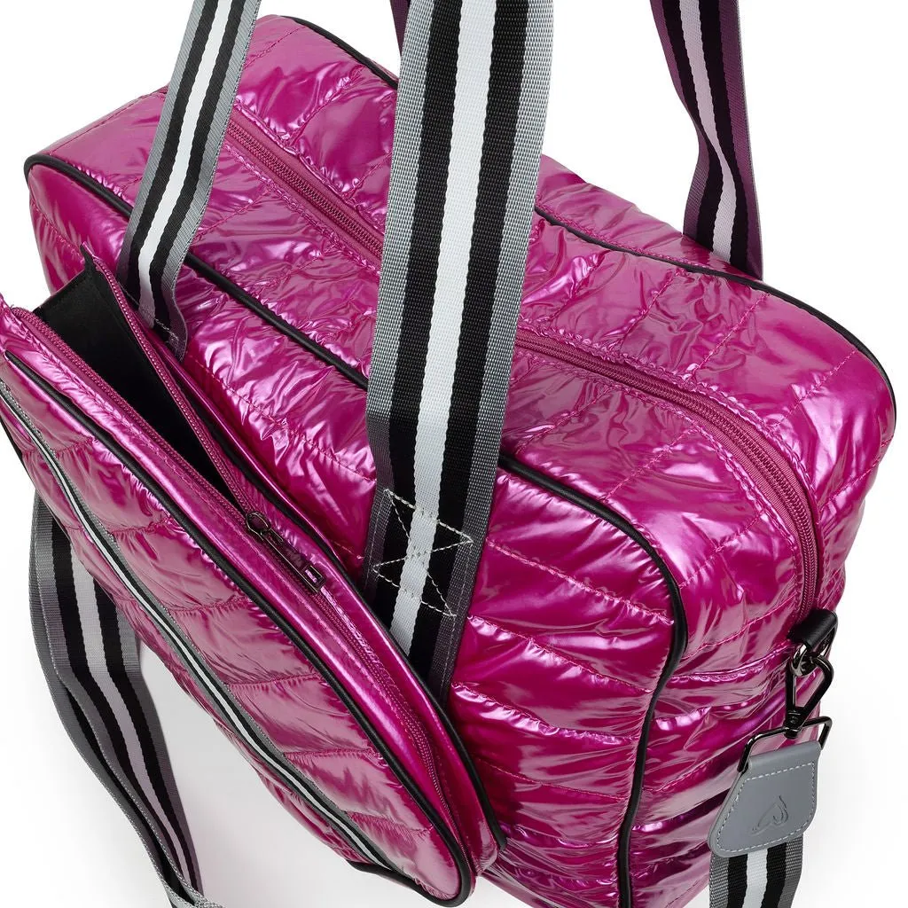 Pickleball Sport Bag - Pink (sleeve holds 2 paddles)