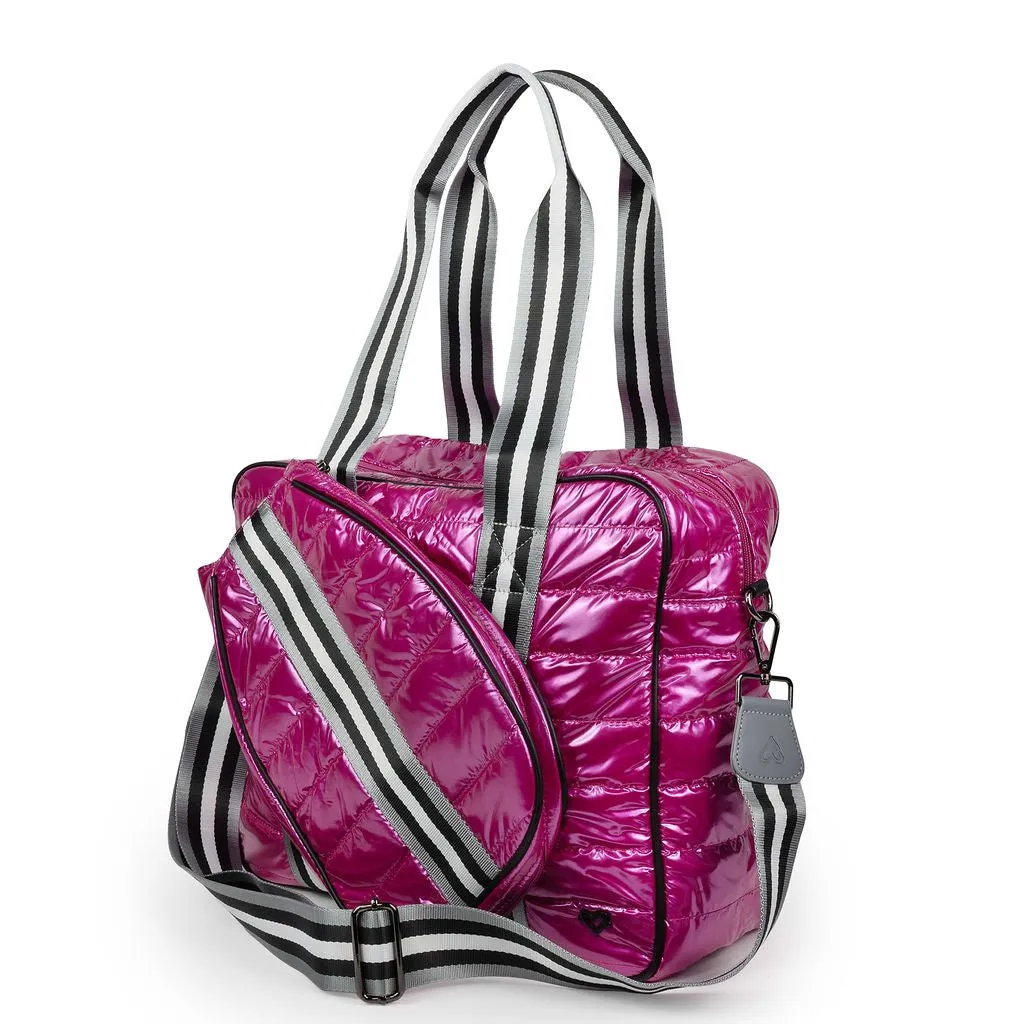 Pickleball Sport Bag - Pink (sleeve holds 2 paddles)