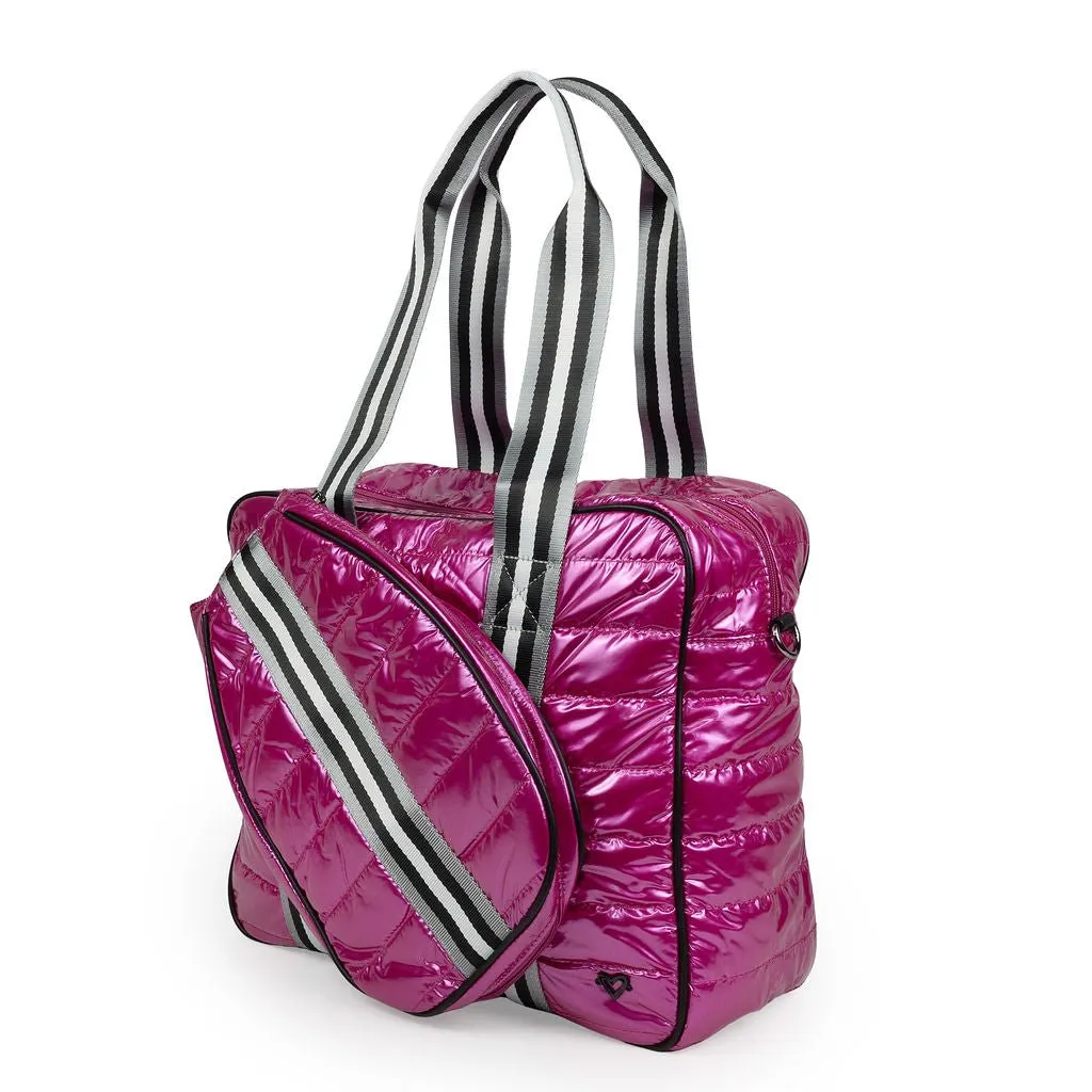 Pickleball Sport Bag - Pink (sleeve holds 2 paddles)