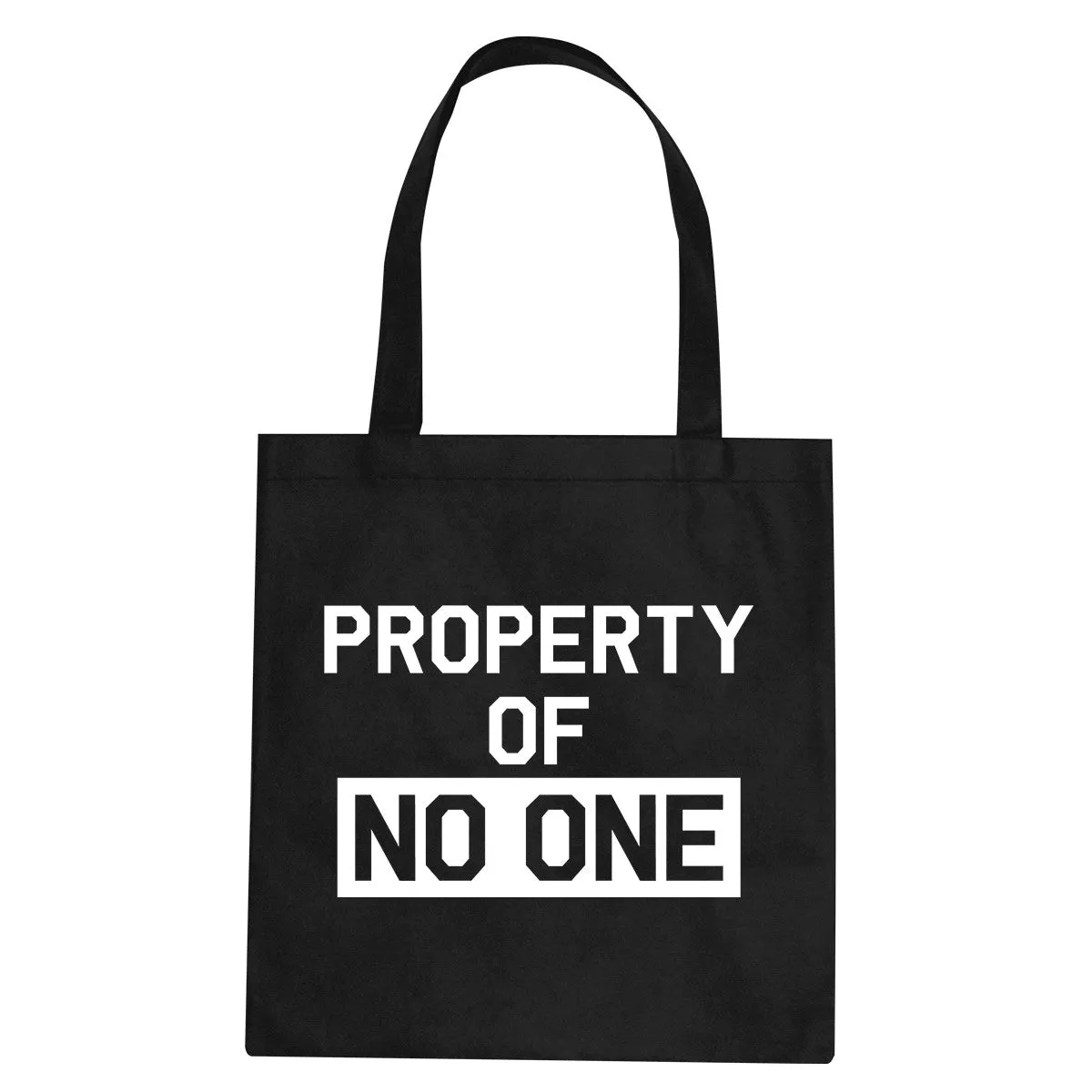 Property Of No One Tote Bag