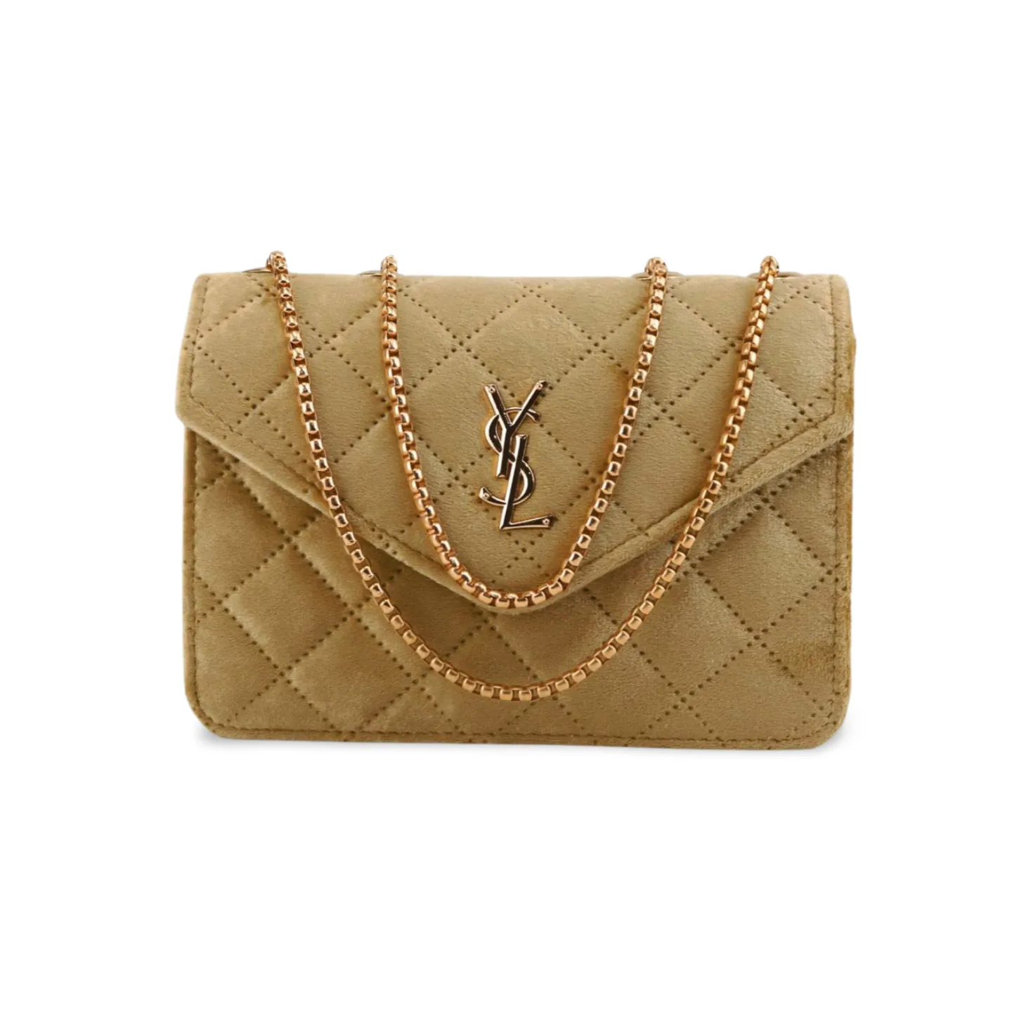 Quilted Velvet Crossbody Bag for Any Occasion