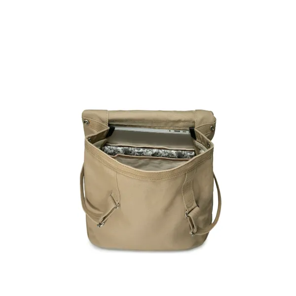 Qwstion Flap Tote Medium (sand)