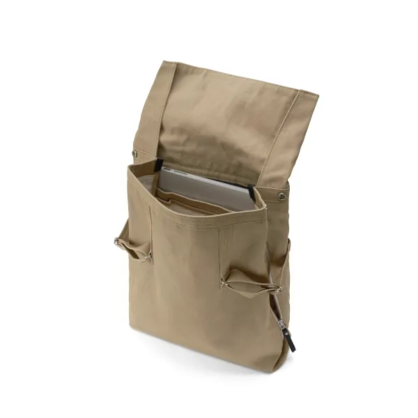 Qwstion Flap Tote Medium (sand)