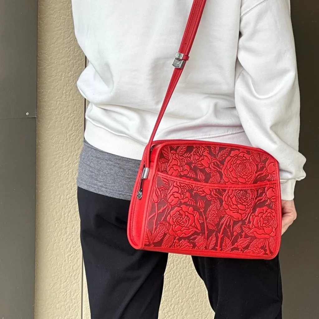 Retro Crossbody, Wild Rose