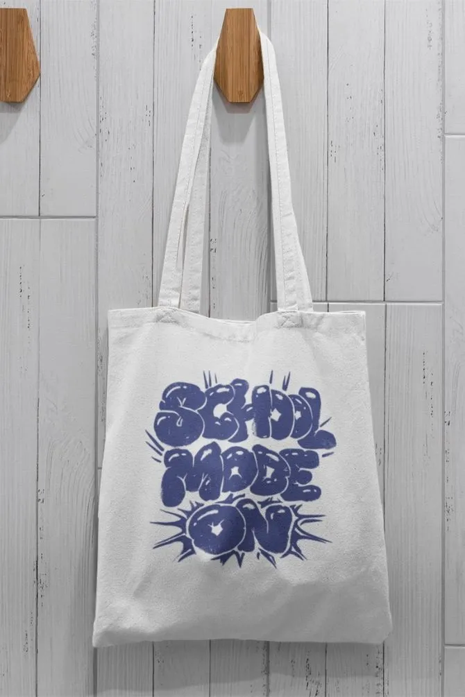 School Mode On Zipper Tote Bag