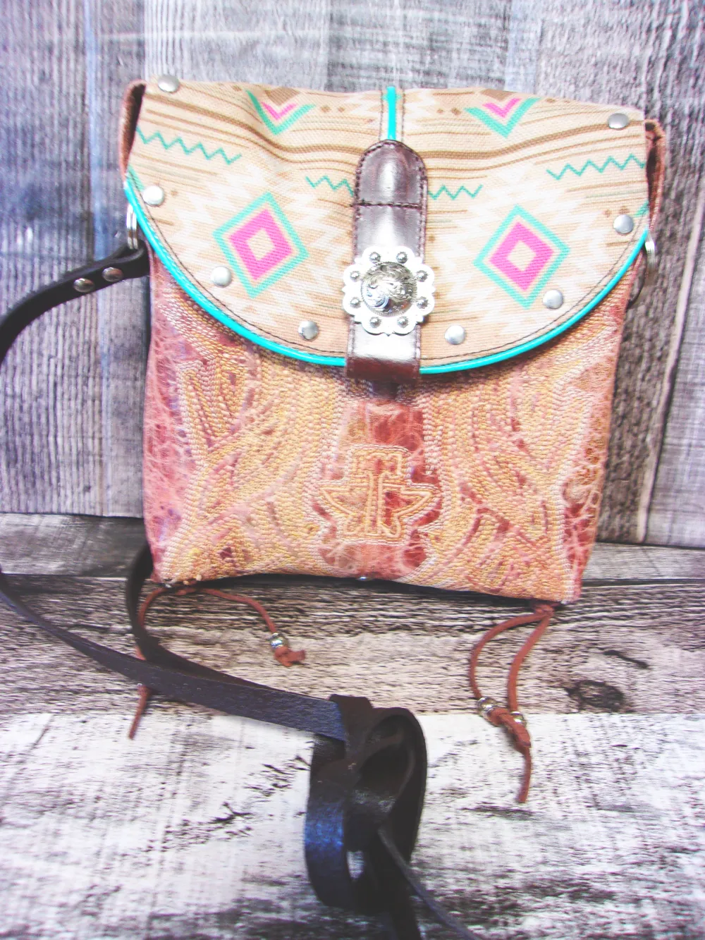 Small Cowboy Boot Purse sm240