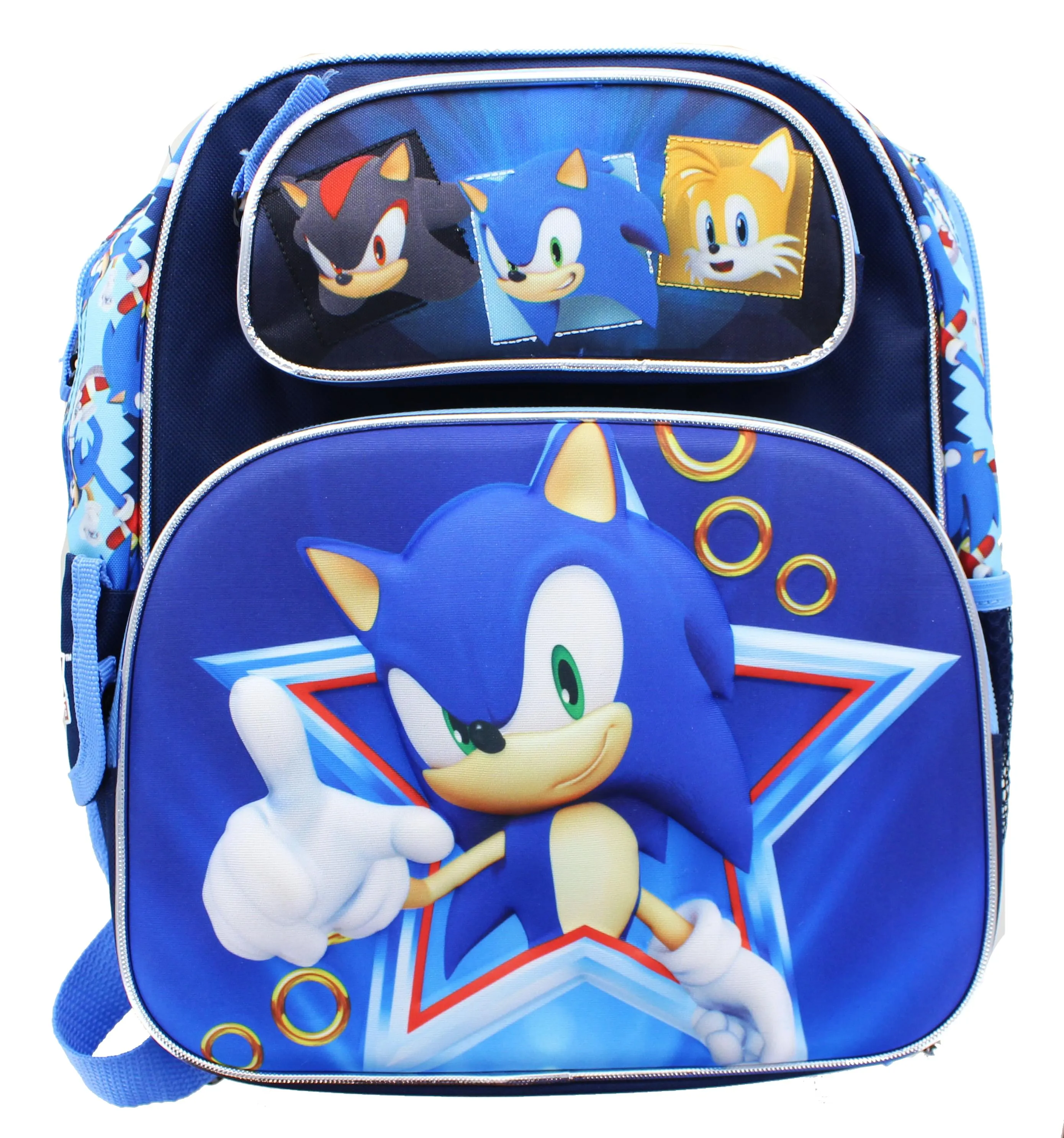 Sonic the Hedgehog 12 Inch 3D Kids Backpack